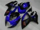 Carenado & Plástico GSXR 600 / 750 K6 2006-2007 - Azul Negro