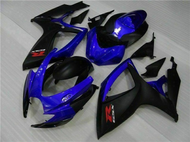 Carenado & Plástico GSXR 600 / 750 K6 2006-2007 - Azul Negro