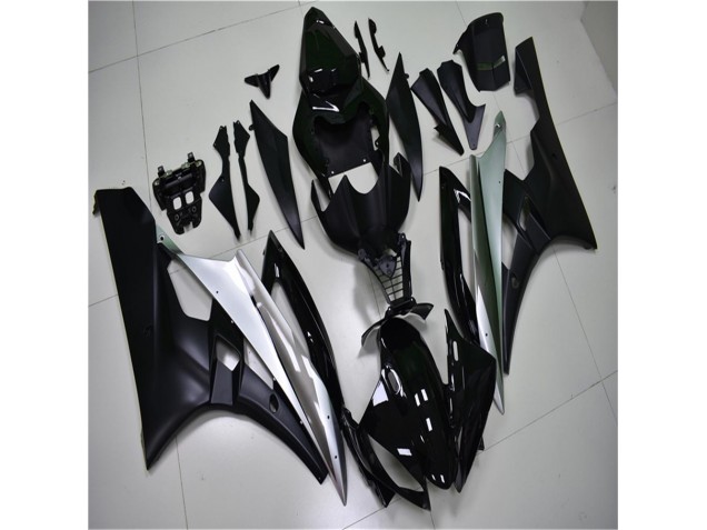Carenado & Plástico R6 2006-2007 - Plata Negro Carenado & Plástico R6 2006-2007 - Plata Negro
