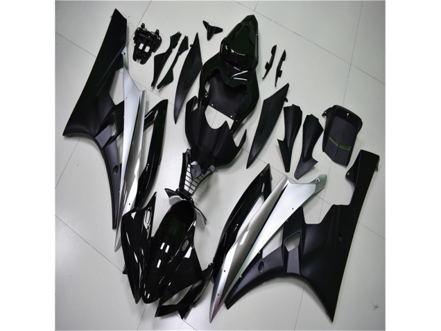Carenado & Plástico R6 2006-2007 - Plata Negro Carenado & Plástico R6 2006-2007 - Plata Negro