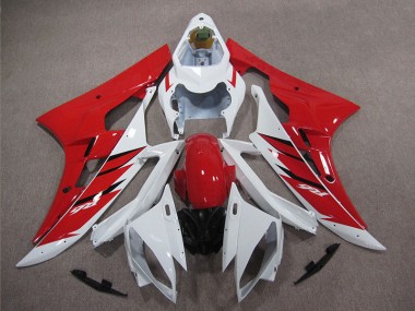 Carenado & Plástico R6 2006-2007 - Rojo Blanco