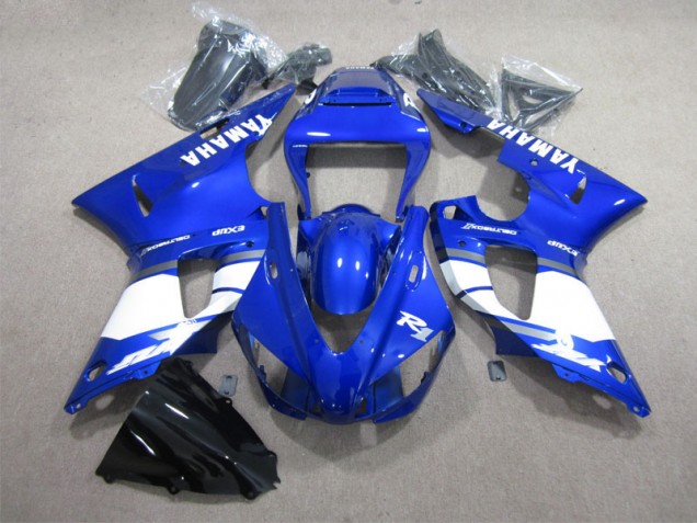 Carenado R1 1998-1999 - Azul Blanco Calcomanía