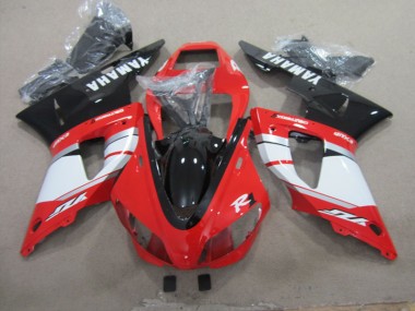 Carenado R1 1998-1999 - Negro Rojo Blanco Calcomanía