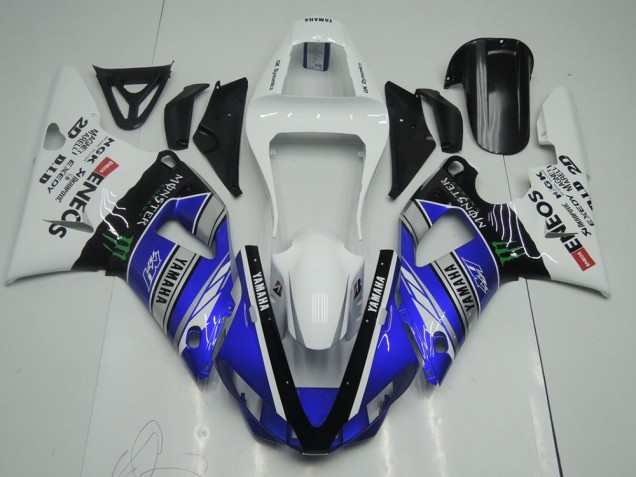 Carenado R1 2000-2001 - Azul Blanco ENEOS Monster