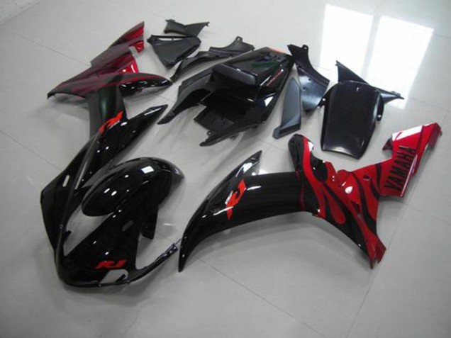 Carenado R1 2002-2003 - Negro Llama