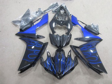 Carenado R1 2007-2008 - Llama azul negra
