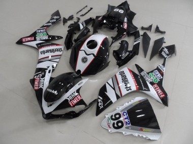 Carenado R1 2007-2008 - Negro Blanco Pegatinas Packs