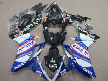 Carenado R1 2007-2008 - Negro Blanco Sterilgarda