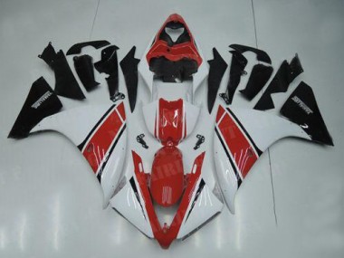 Carenado R1 2012-2014 - Blanco Rojo Negro