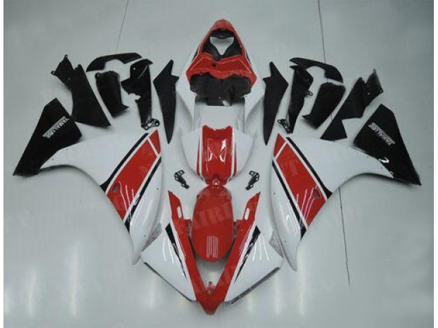 Carenado R1 2012-2014 - Blanco Rojo Negro