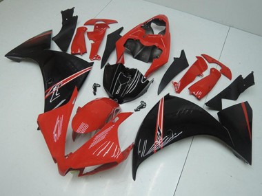 Carenado R1 2012-2014 - Rojo Negro