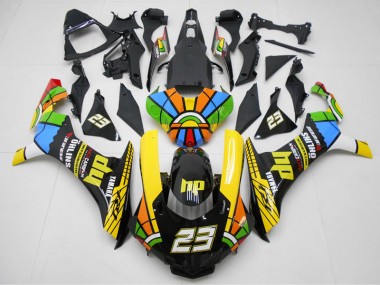 Carenado R1 2015-2019 - Amarillo Negro 23