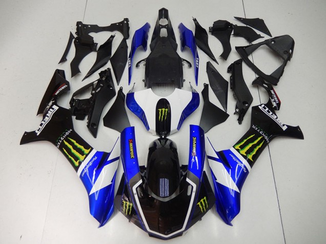 Carenado R1 2015-2019 - Azul Negro Monster