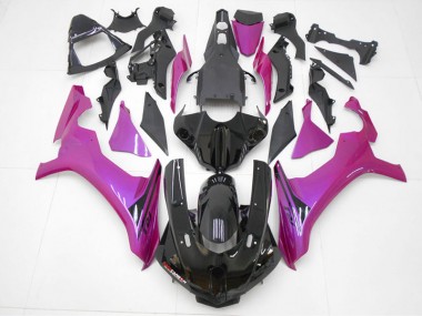 Carenado R1 2015-2019 - Negro Púrpura Rojo