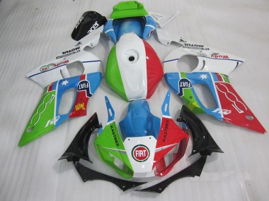Carenado R6 1998-2002 - Azul Rojo Fiat Kastinee
