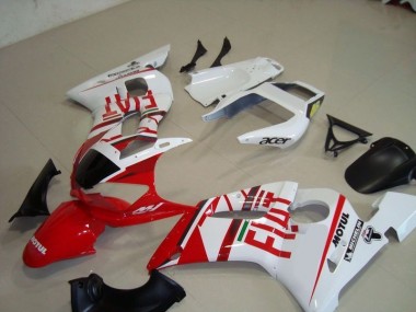 Carenado R6 1998-2002 - Blanco Rojo Fiat Motul Acer