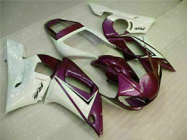 Carenado R6 1998-2002 - Púrpura Blanco