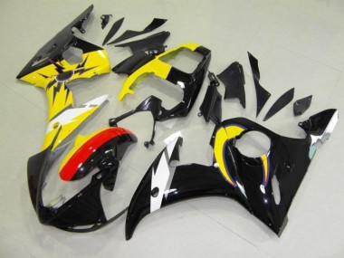 Carenado R6 2003-2005 - Moon Negro Amarillo