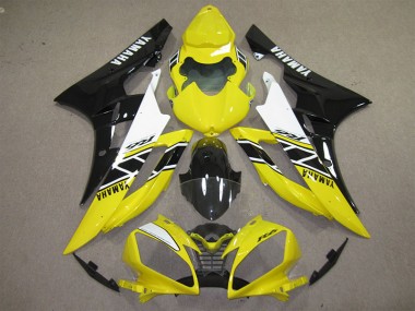 Carenado R6 2006-2007 - Amarillo Negro Calcomanía