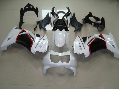 Carenado ZX 250R 2008-2012 - Blanco Perla Negro
