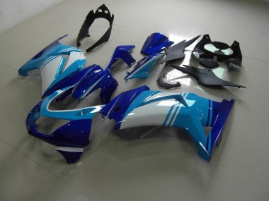 Carenado ZX 250R 2008-2012 - Claro & Oscuro Azul