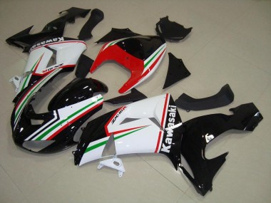 Carenado ZX10R 2006-2007 - Blanco & Negro