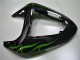 Carenado ZX10R 2006-2007 - Negro Verde Llama Carenado ZX10R 2006-2007 - Negro Verde Llama