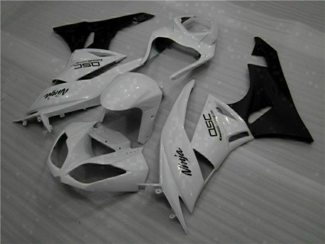 Carenado ZX6R 2009-2012 - Blanco Negro Ninja