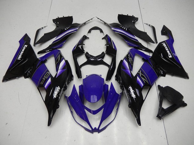Carenado ZX6R 2013-2018 - Azul Negro Carenado ZX6R 2013-2018 - Azul Negro