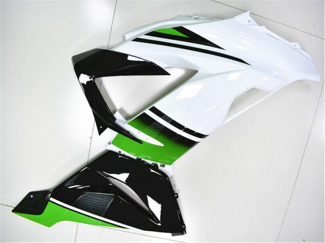 Carenado ZX6R 2013-2018 - Verde Blanco Negro Carenado ZX6R 2013-2018 - Verde Blanco Negro