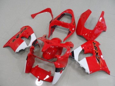 Carenado ZX9R 2000-2001 - Rojo & Blanco