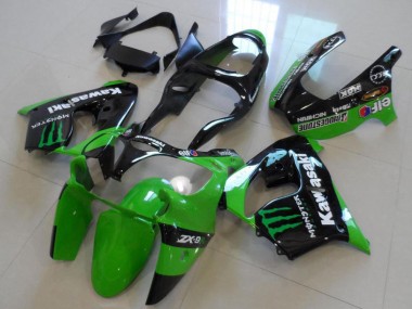 Carenado ZX9R 2000-2001 - Verde Monster