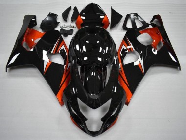 Carenados GSXR 600 / 750 K4 2004-2005 - Naranja Negro