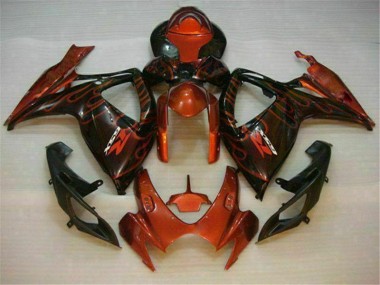 Carenados GSXR 600 / 750 K6 2006-2007 - Rojo