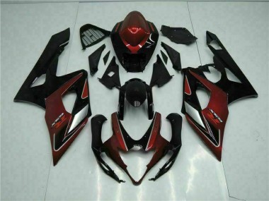 Carrocería GSXR 1000 K5 2005-2006 - Rojo Negro