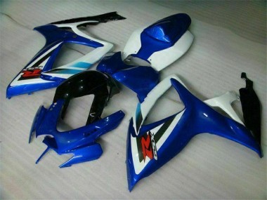 Carrocería GSXR 600 / 750 K6 2006-2007 - Azul Blanco