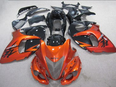 Inyección Kits Carenado GSXR 1300 Hayabusa 2008-2019 - Naranja Negro