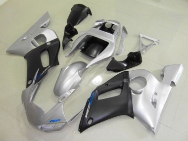 Inyección Kits Carenado R6 1998-2002 - Negro Plata