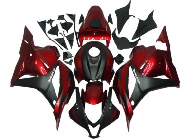Kit ABS Carenado CBR 600 RR 2009-2012 - Rojo Negro