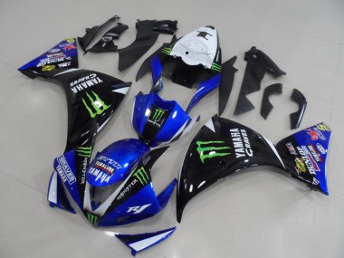Kit ABS Carenado R1 2012-2014 - Azul Negro Monster