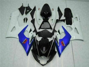 Kit Carenado ABS Completo GSXR 1000 K5 2005-2006 - Azul Blanco