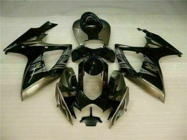 Kit Carenado GSXR 600 / 750 K6 2006-2007 - Negro Gris