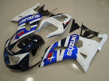 Kit Carenado GSXR 750 K1 K2 K3 2001-2003 - Azul Blanco