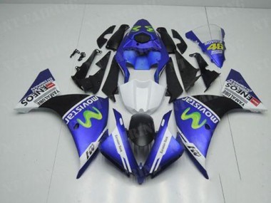 Kit Carenado R1 2012-2014 - Azul Blanco Negro