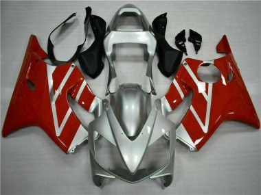 Kit Completo Carenado CBR 600 F4i 2001-2003 - Rojo Plata