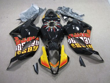 Kit Completo Carenado CBR 600 RR 2009-2012 - Negro Amarillo