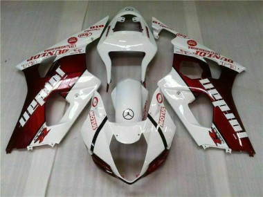 Kit Completo Carenado GSXR 1000 K3 2003-2004 - Rojo Blanco