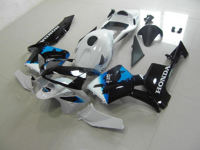 Kits Carenado CBR 600 RR 2003-2004 - Blanco Negro Azul