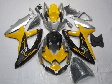 Kits Carenado GSXR 1000 K7 2007-2008 - Amarillo Negro