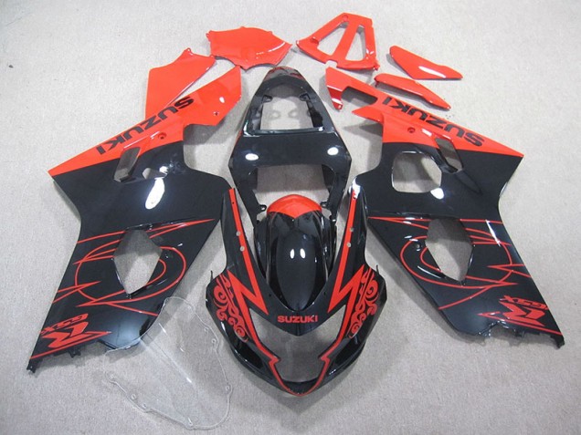 Kits Carenado GSXR 750 K4 2004-2005 - Rojo Negro